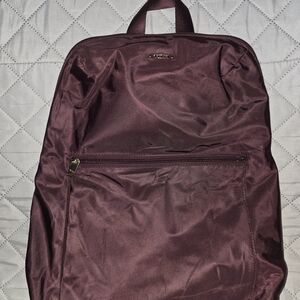 Tumi Voyageur Just In Case Lightweight Foldable Packable Backpack Beetroot